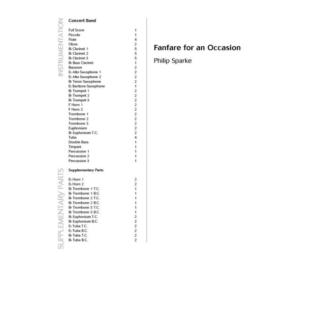 Fanfare for an Occasion